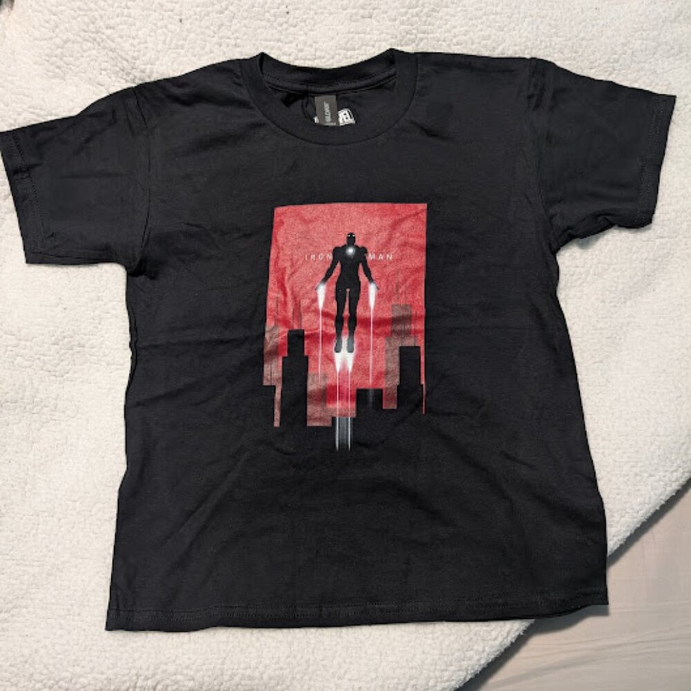 Marvel Boys Ironman In Flight size S Youth short sleeve shirt New!